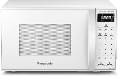 Micro-ondas 21 Litros Panasonic Branco 700W - NN-ST25LWRUK